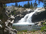 Glen Aulin Falls, just up river from the Glen Aulin High Sierra Camp