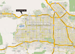 Highway map to Rocky Peak