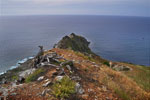 Lands End and the view north at the tip of Santa Catalina island